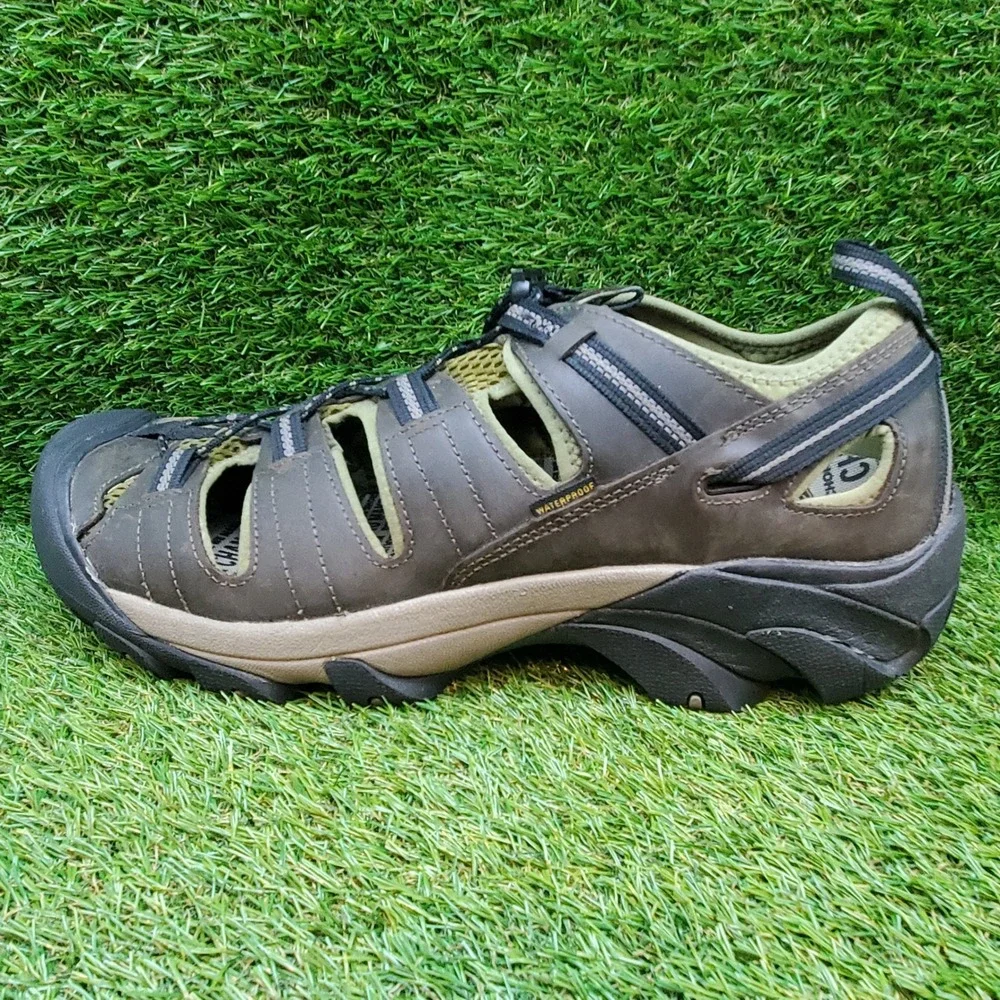 KEEN Arroyo II Hiking Sandal Closed Toe Water Shoe Canteen Black Men's SIZE 15